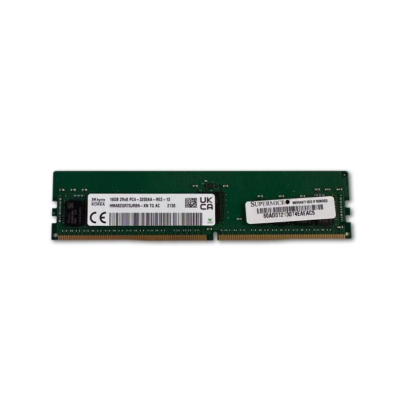 SKHynix 16GB 2Rx8 PC4 3200AA RDIMM ECC RAM HMA82GR7DJR8N-XN