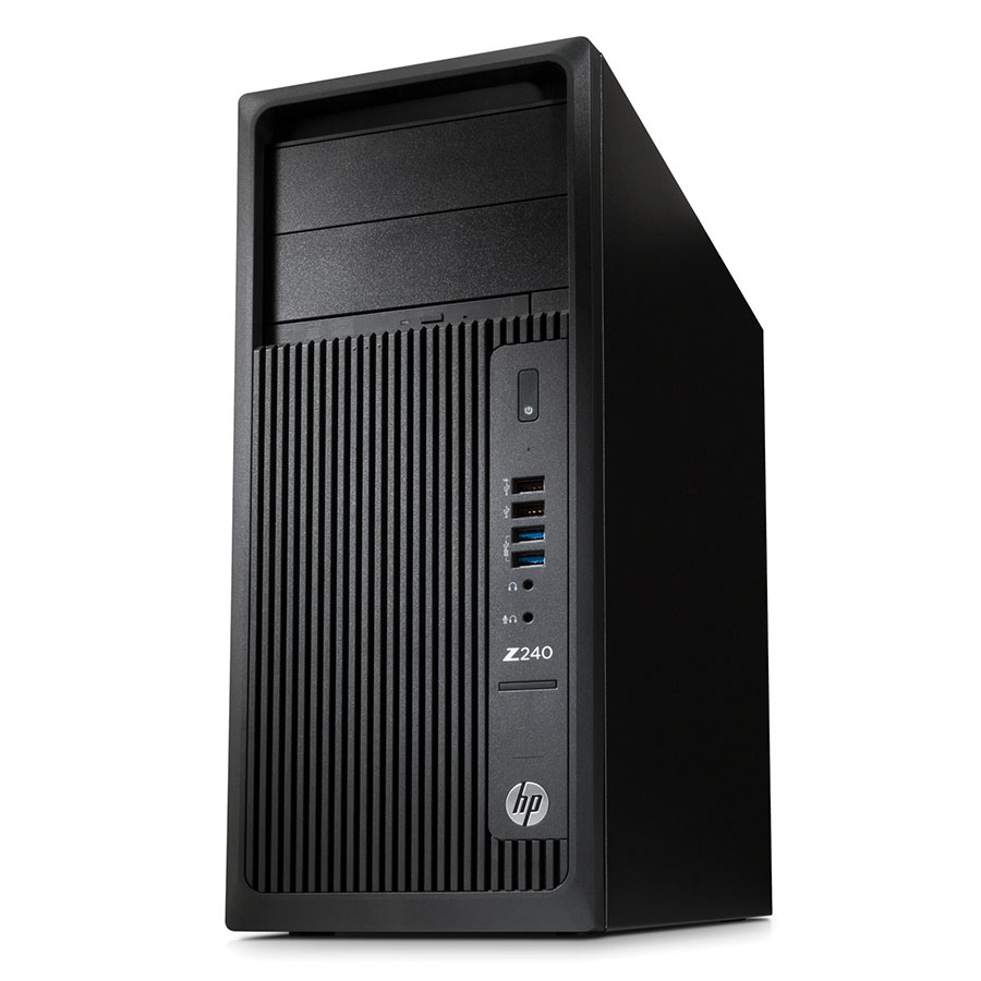 HP Z240 Tower Intel Xeon E3-1240 v5 3,50GHz 32GB 256GB SSD 500GB SATA Win 10 P