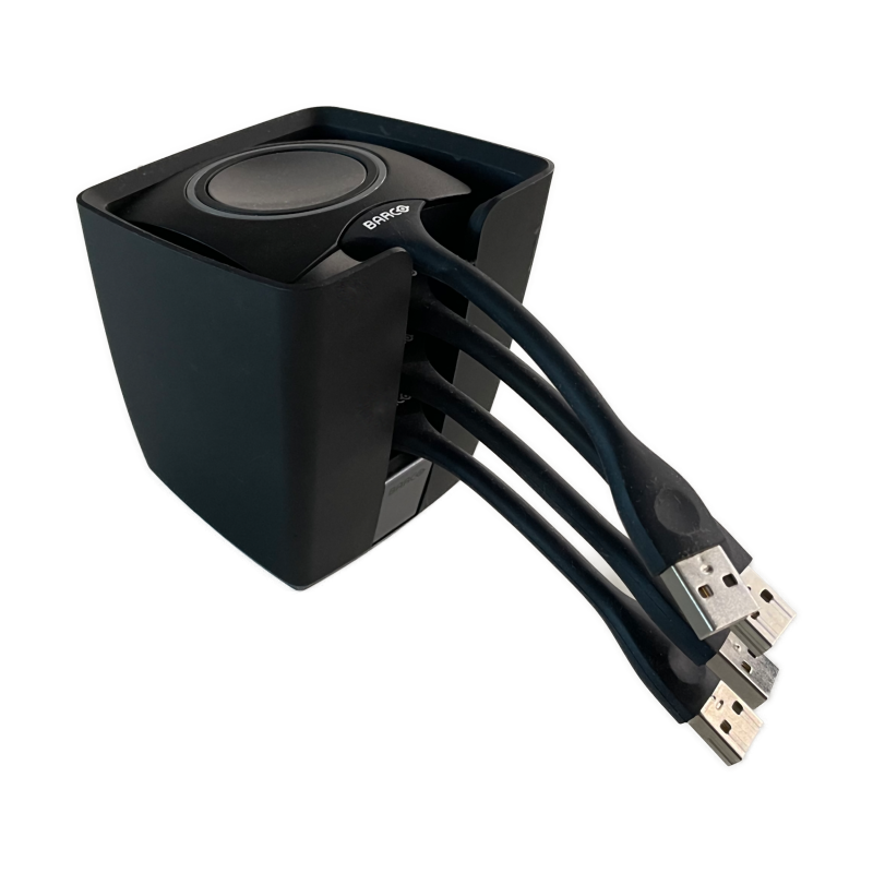 Barco Clickshare Button USB-A 4 Stück + Tray / Schalterablage 