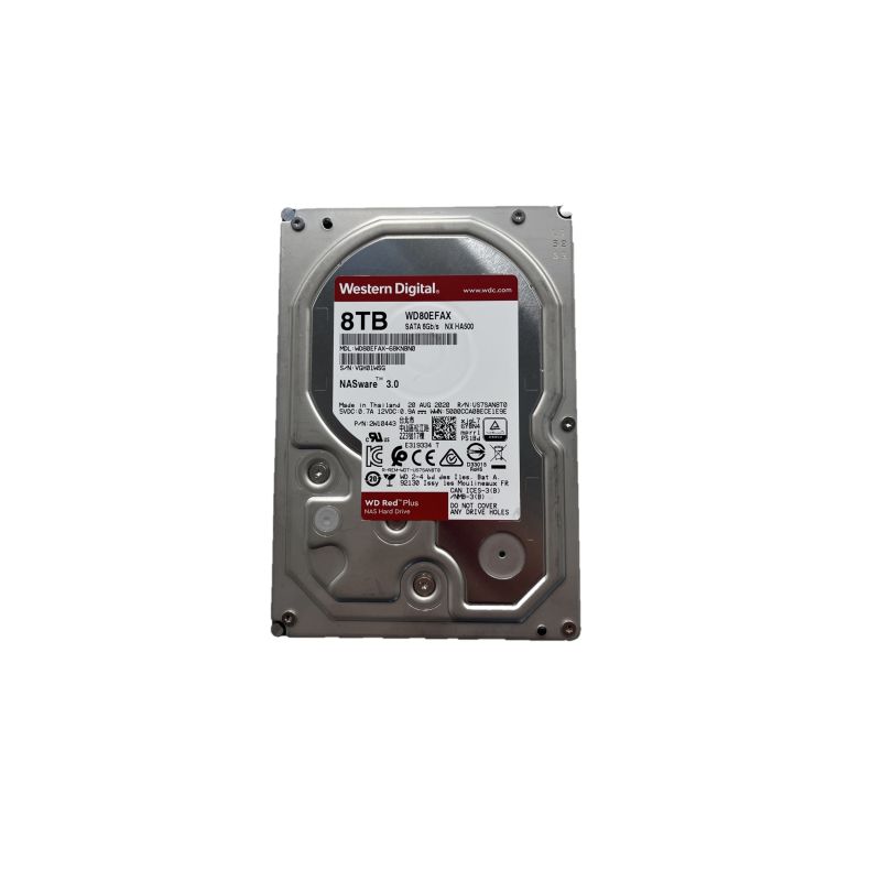 Western Digital WD RED Plus 8TB Interne Festplatte WD80EFAX