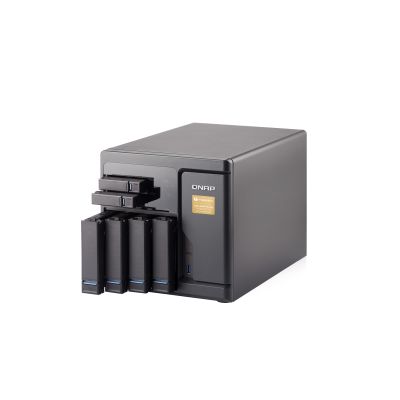 NAS, Raid, 4-Bay, USB-C, Schwarz