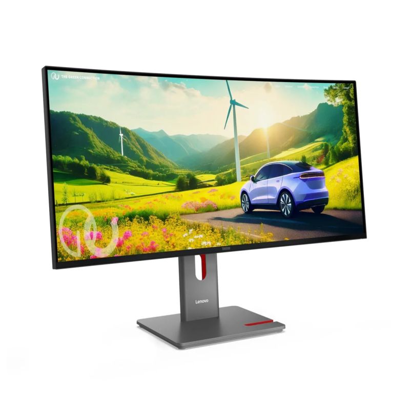 LENOVO ThinkVision T34WD-40 34" Curved UWQHD-USB-C-Docking-Monitor