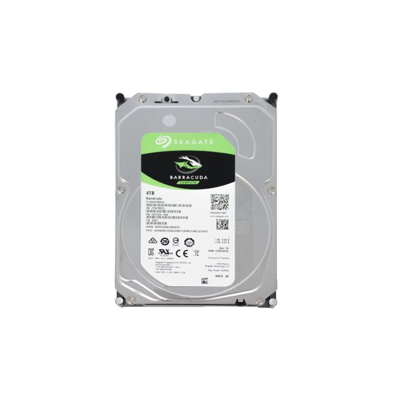 Seagate Barracuda 4TB 3,5" SATA III 6G 256MB 5,4K ST4000DM004