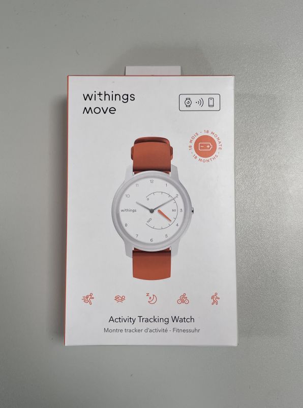Withings Move Activity Tracking Watch 38mm Orange