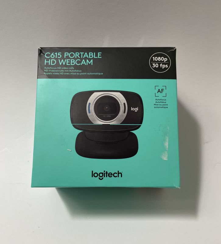 Logitech C615 Portable Webcam HD 1080p