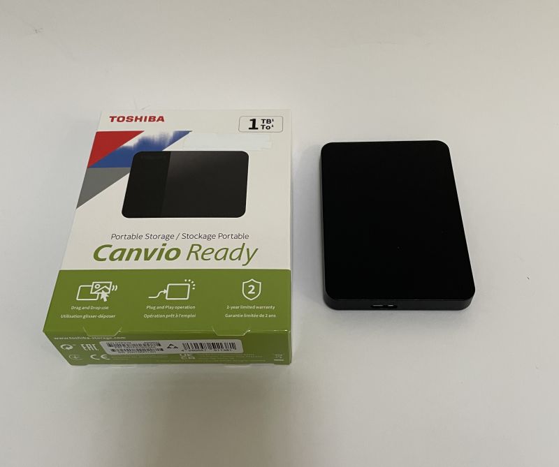 Toshiba Canvio Ready 1TB HDD Extern 2,5" USB