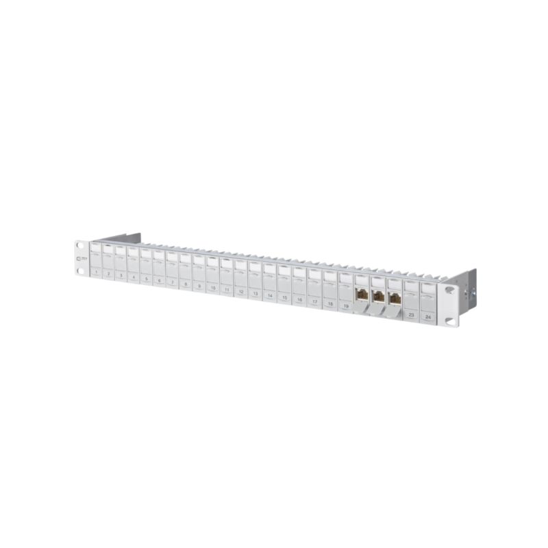 Metz Connect E-DAT modul 24x8(8) 1HE Patchfeld Cat.6a