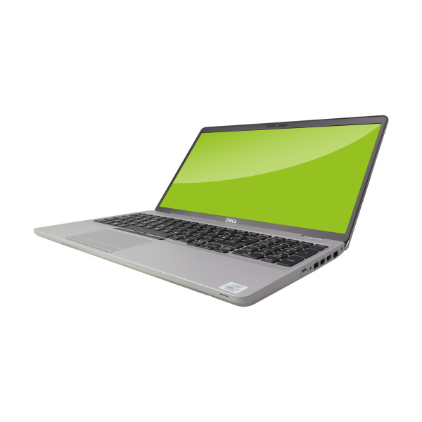 Laptop, Dell, Silber, Intel, Tastatur