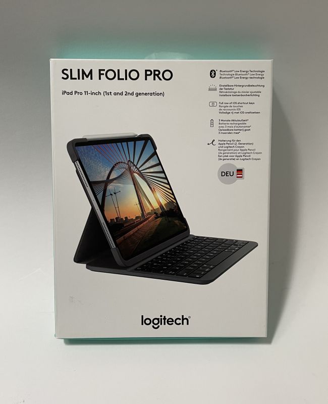 Logitech Folio Touch Tastatur-Case für iPad Air (4th, 5th generation) DE Layout