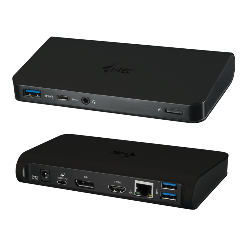 i-tec USB-C 3.1 Dual Display MST Docking Station ohne Netzteil