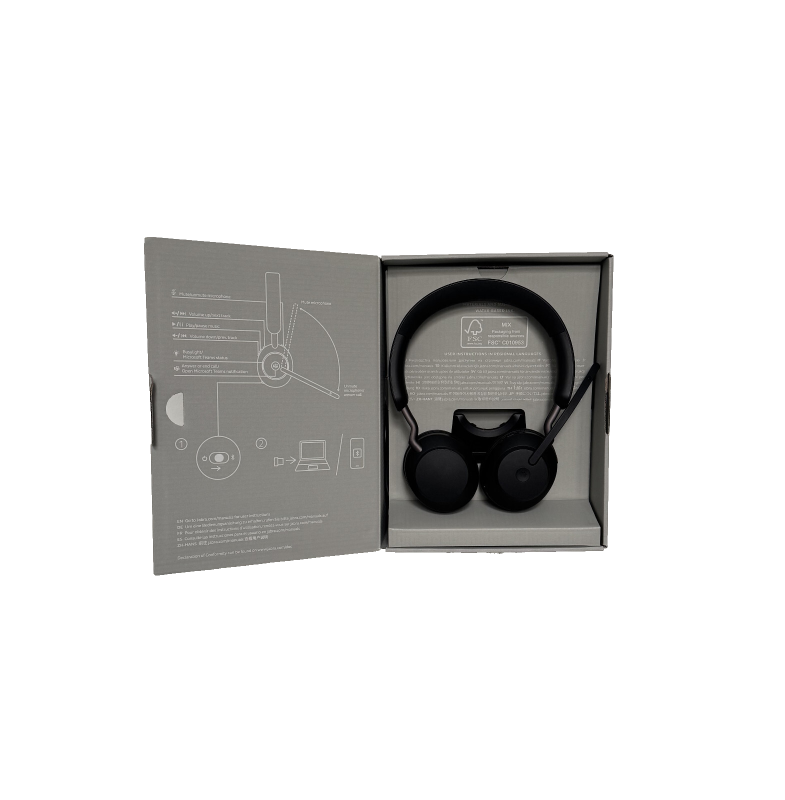 Jabra Evolve2 65 MS Stereo Stand Black Headset