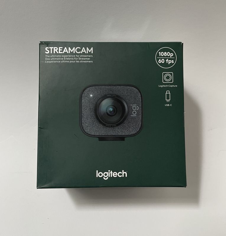 Logitech StreamCam Full HD 1080p Streaming Webcam