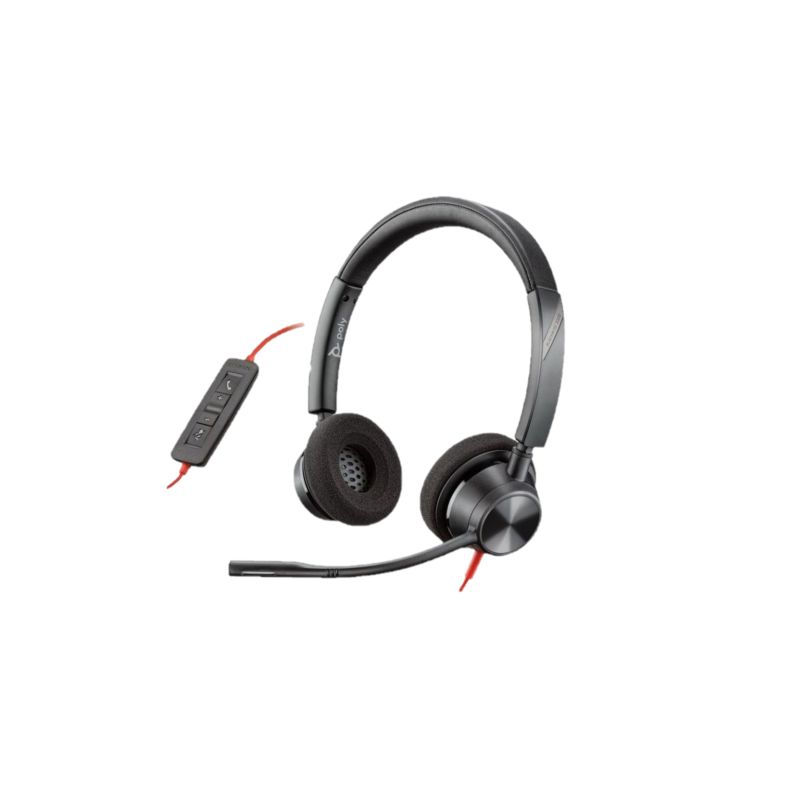 poly - BlackWire 3320 Black