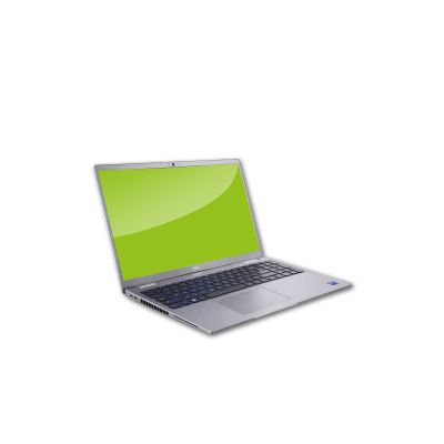 laptop, notebook, silber, grau, tastatur