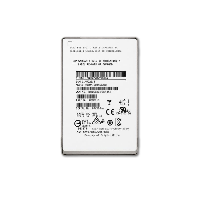 IBM Enterprise 800GB SSD SAS 2,5" Festplatte 0B32113
