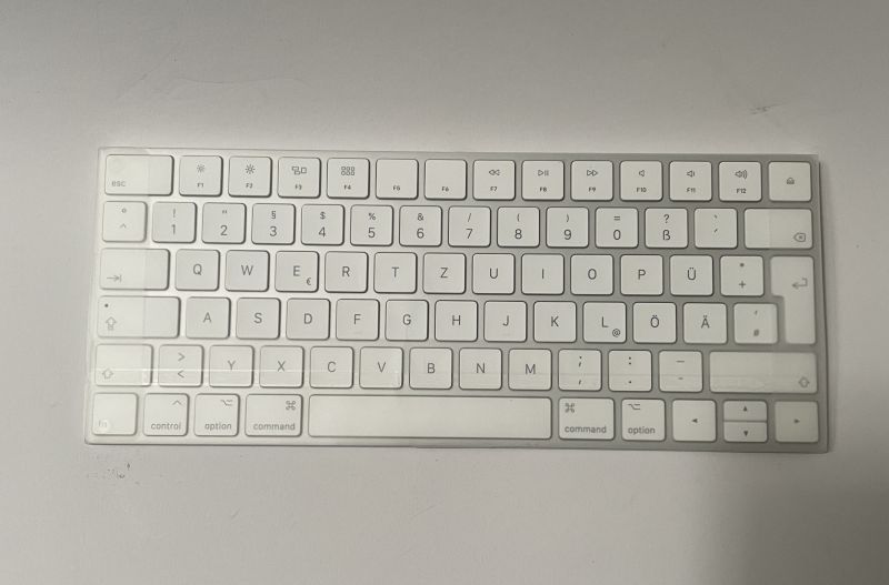 Apple Magic Keyboard 2015 Model A1644 Silber QWERTY US