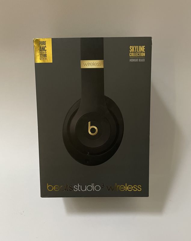Beats Studio3 Over-Ear Bluetooth Kopfhörer mit Noise-Cancelling Midnight Black