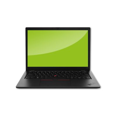laptop, schwarz, Tastatur, Trackpoint, grüner-bildschirm